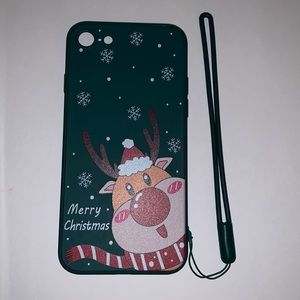 Turn your Christmas light on 🎄iPhone 7 case with a little wrists band